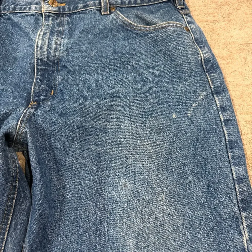 Blue Carhartt Jeans 40x32 100% Cotton